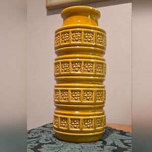 Vintage West Germany Pottery Vase